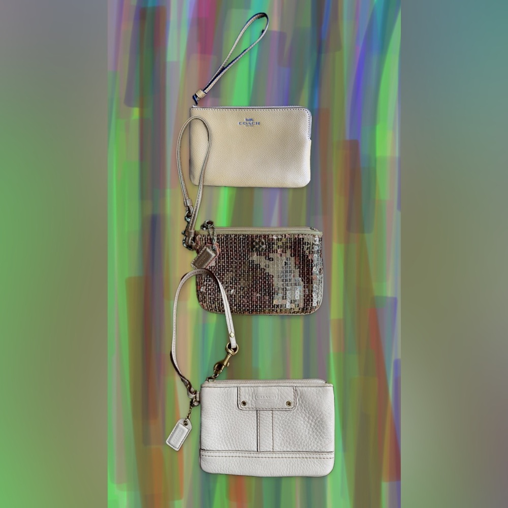 BUNDLE OF 3 COACH WRISTLETS